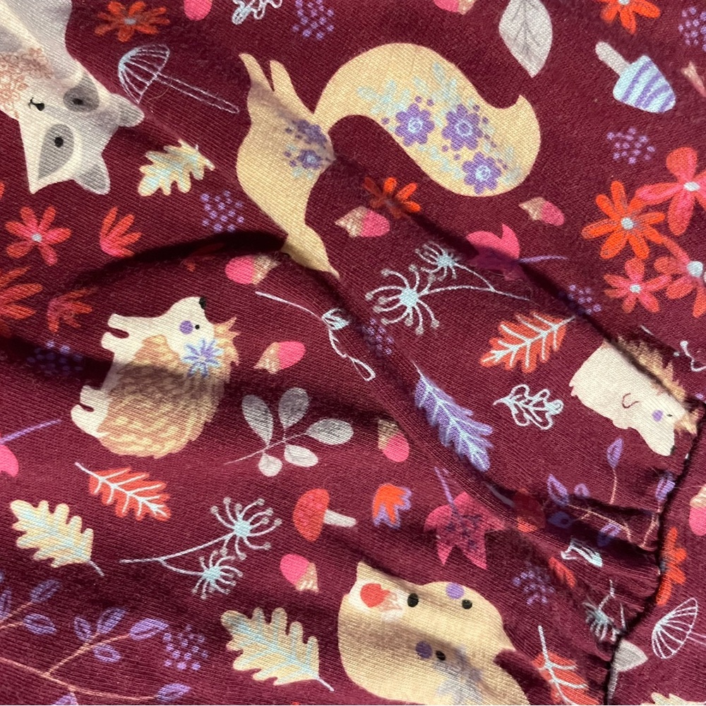 Squirrel Hedgehog Fall Dress